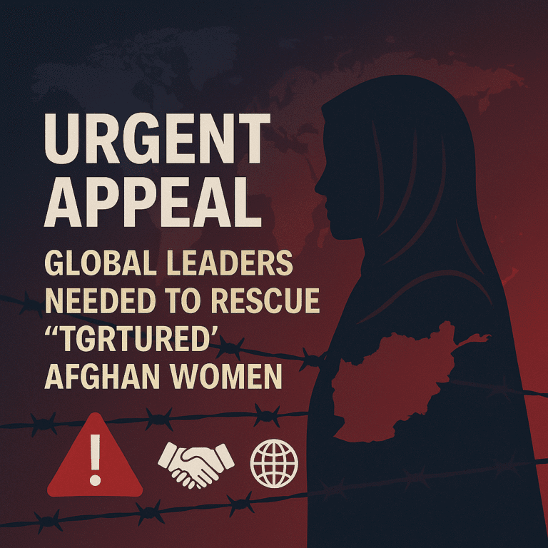 Global Leaders Needed to Rescue ‘Tortured’ Afghan Women