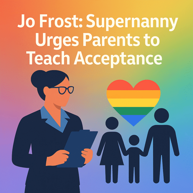 Jo Frost: Supernanny Urges Parents to Teach Acceptance