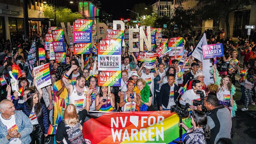 Las Vegas Pride 2025: Iconic Welcome Sign Lit in Rainbow Colors 4 Las Vegas Pride History