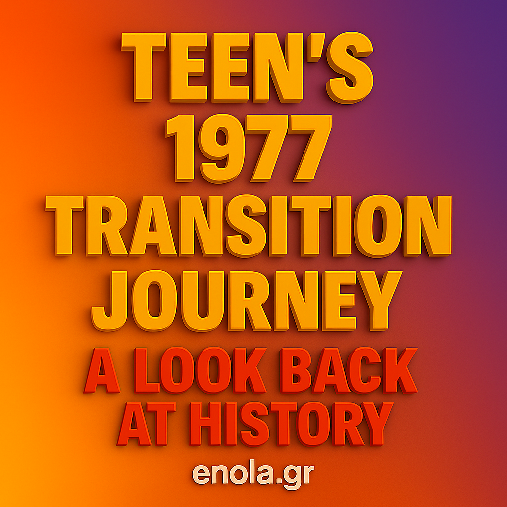 Teen's 1977 Transition Journey: A Look Back at History